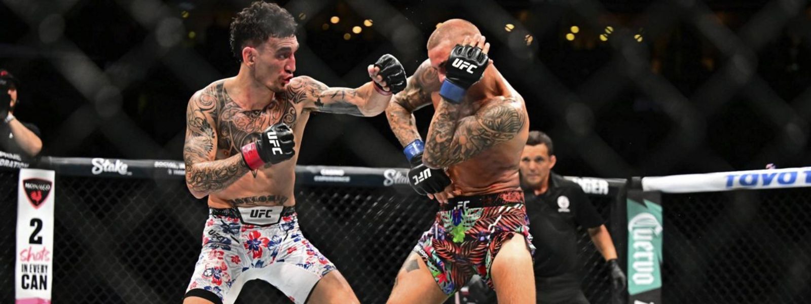 Poirier Loses To Holloway In UFC 318